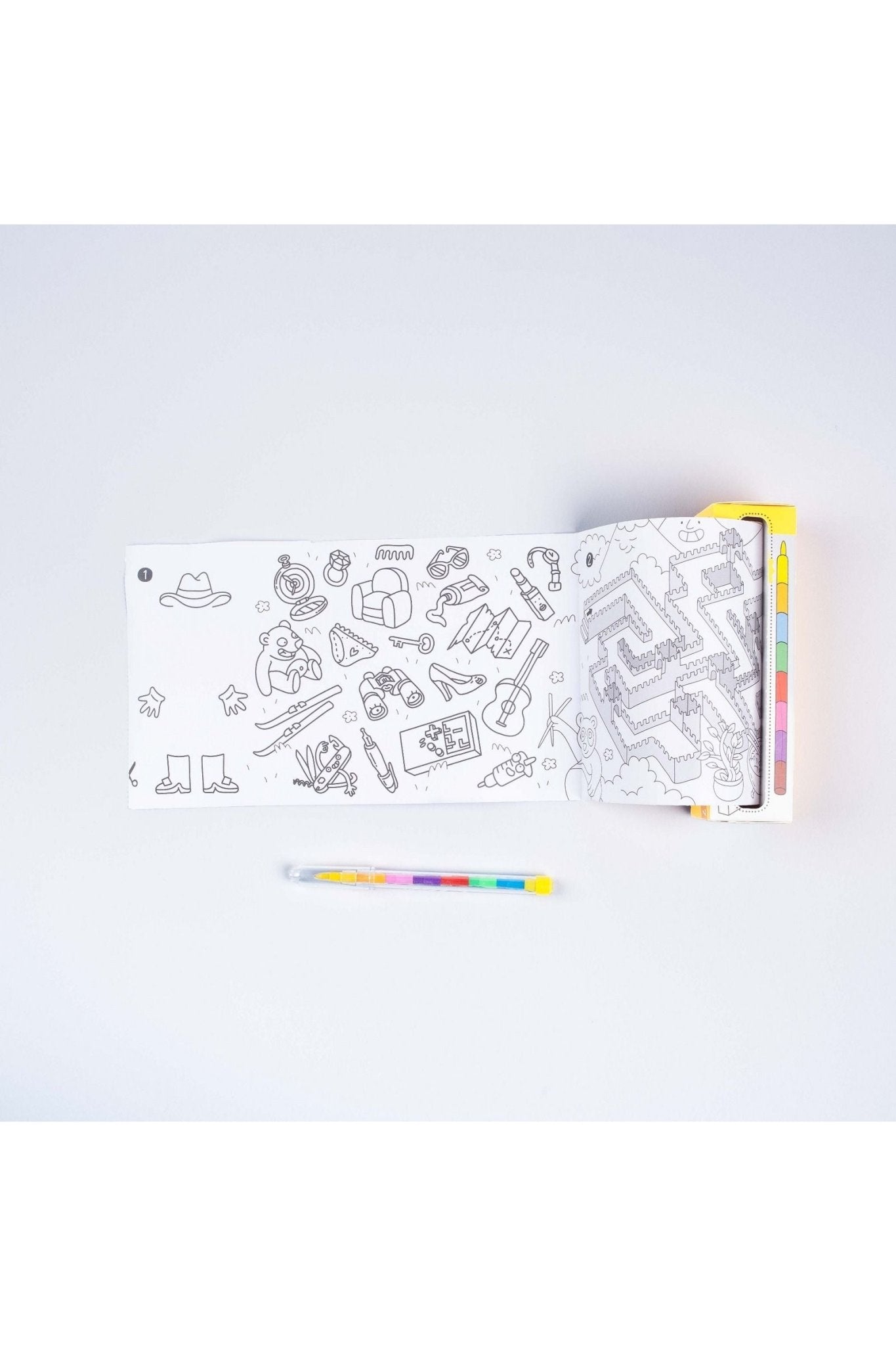 POCKET GAMES ATLAS van OMY | Kids Conceptstore Le Fanfare
