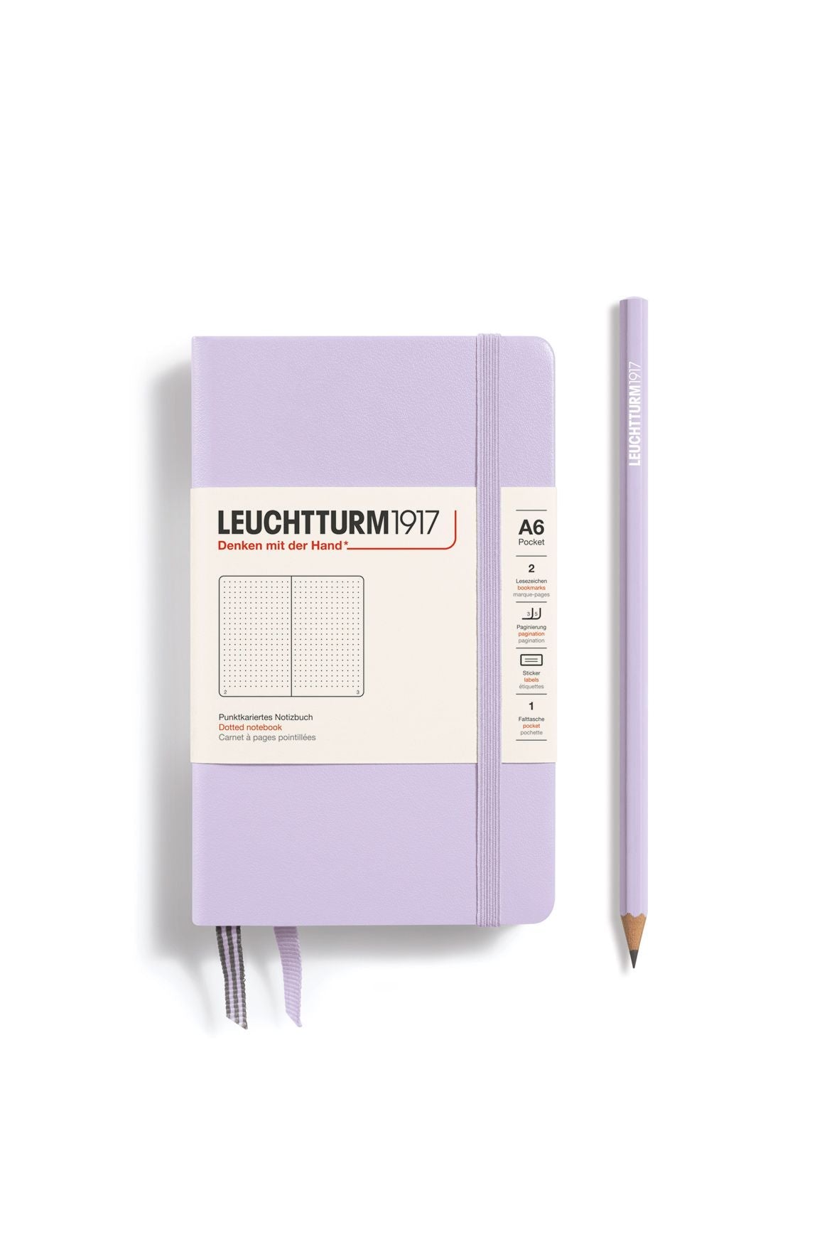 Pocket lilac, dotted van LEUCHTTURM1917 | Kids Conceptstore Le Fanfare