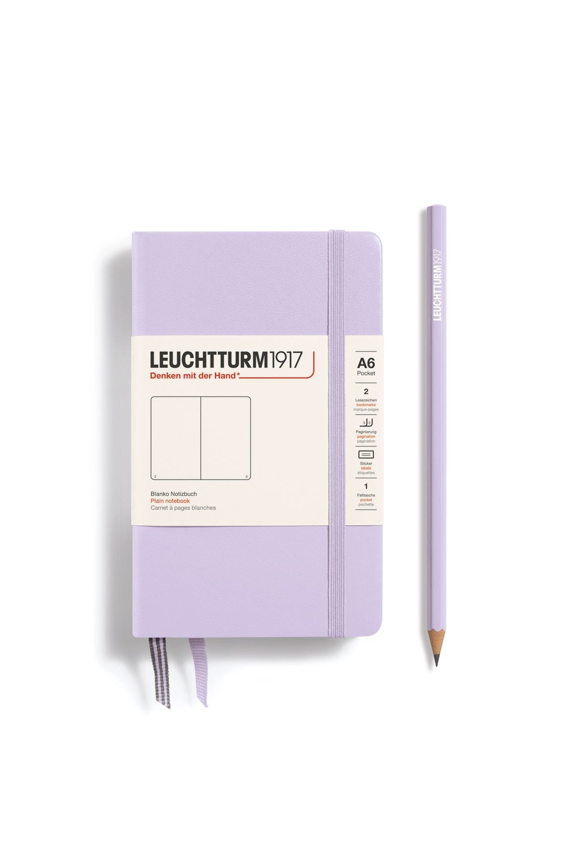 Pocket lilac, plain van LEUCHTTURM1917 | Kids Conceptstore Le Fanfare