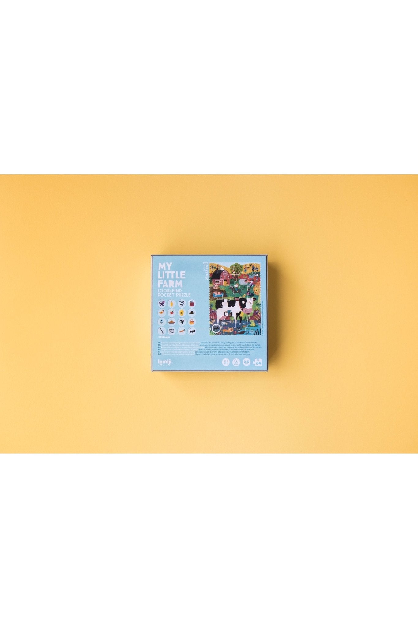 Pocket Puzzle - My little farm van Londji | Kids Conceptstore Le Fanfare