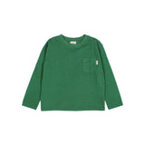 Pocket t-shirt - Forest green van Búho | Kids Conceptstore Le Fanfare