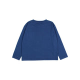 Pocket t-shirt - Marine van Búho | Kids Conceptstore Le Fanfare