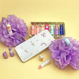 Pompon Box 7 Lip Balms van Inuwet | Kids Conceptstore Le Fanfare