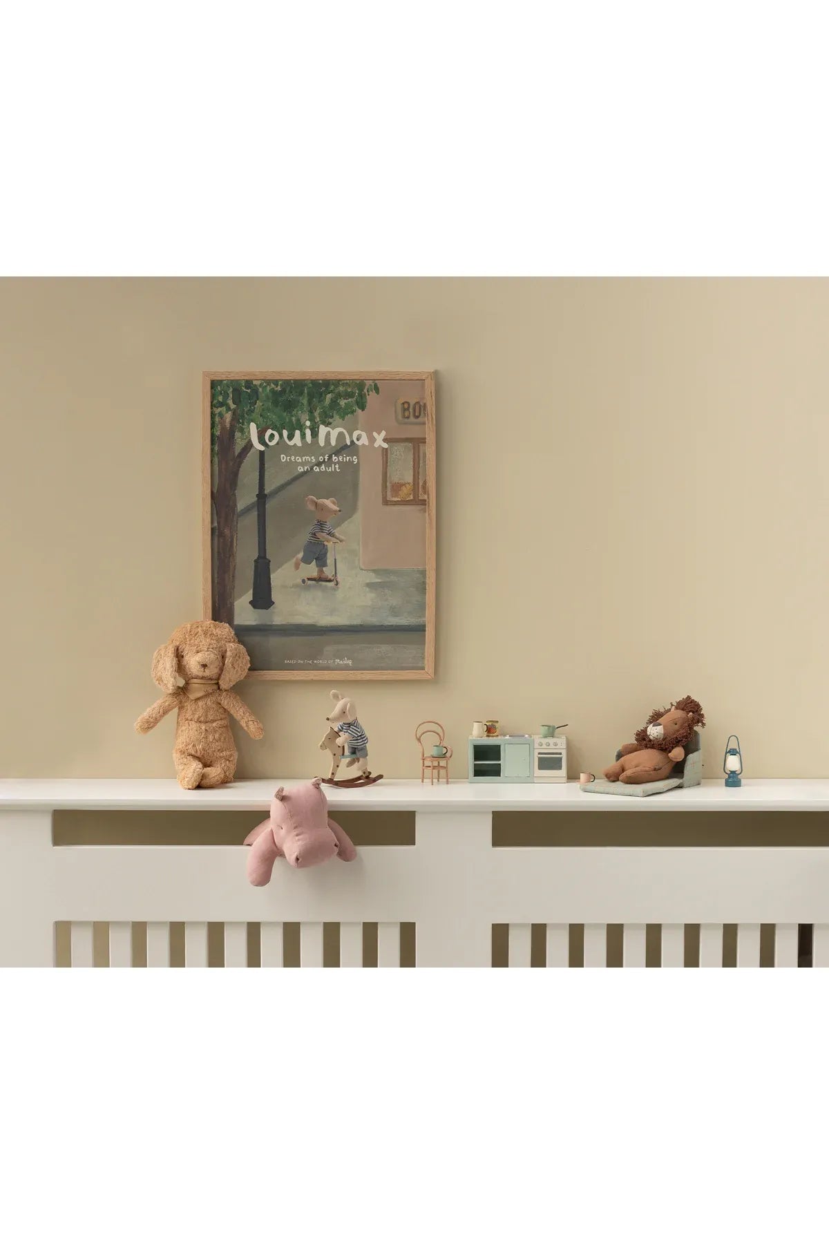 Poodle dog, Vintage plush - Dusty powder van Maileg | Kids Conceptstore Le Fanfare