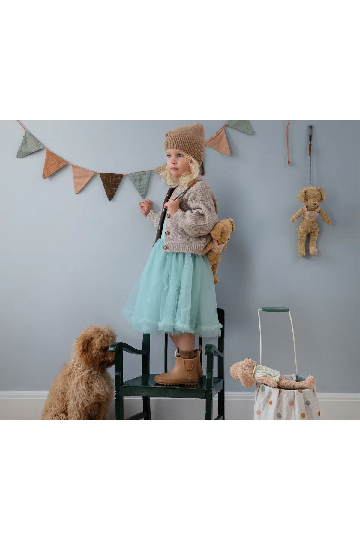 Poodle dog, Vintage plush - Dusty powder van Maileg | Kids Conceptstore Le Fanfare