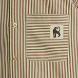 Poplin yd ls shirt van Mini Rodini | Kids Conceptstore Le Fanfare