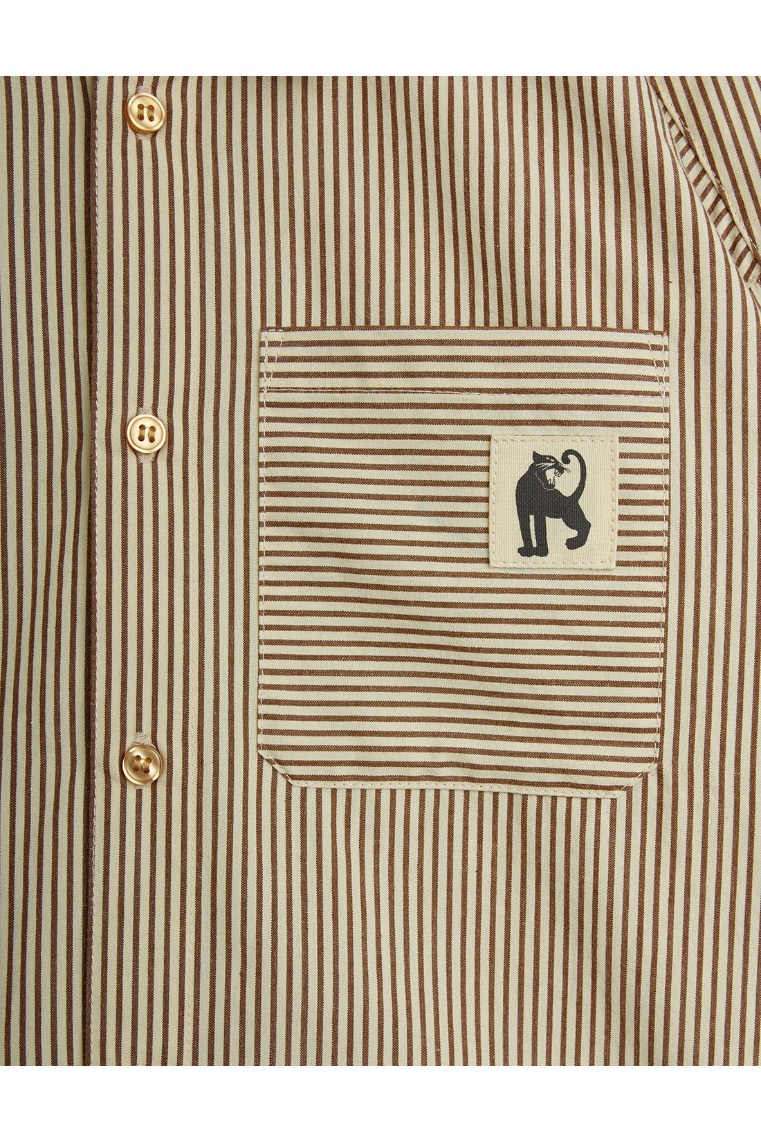 Poplin yd ls shirt van Mini Rodini | Kids Conceptstore Le Fanfare