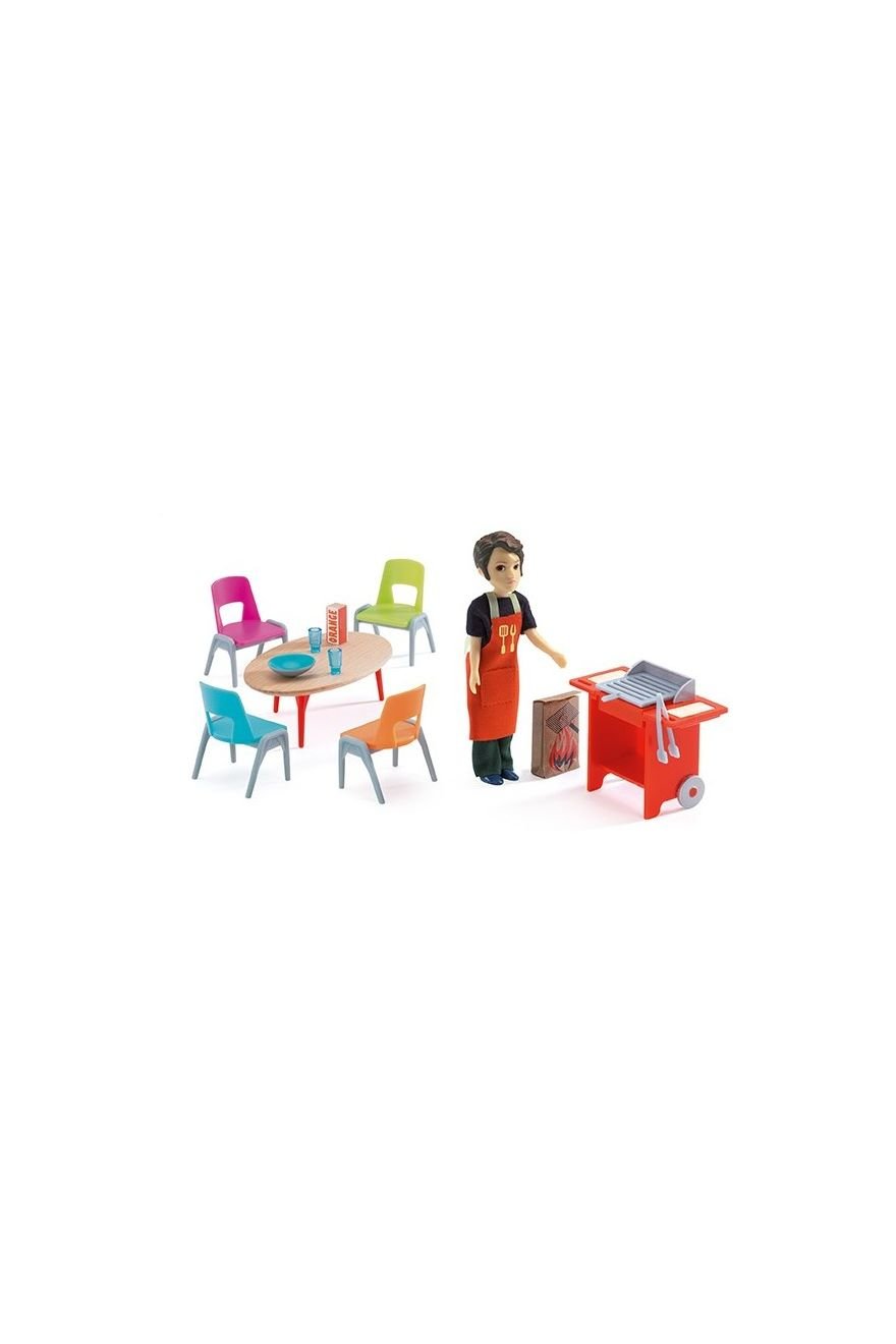 Poppenhuis - Barbeque van Djeco | Kids Conceptstore Le Fanfare