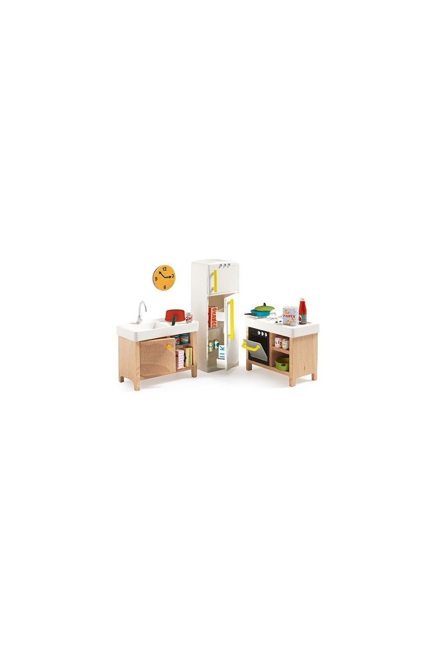 Poppenhuis - Keuken van Djeco | Kids Conceptstore Le Fanfare