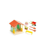 Poppenhuis - Tuinhuisje van Djeco | Kids Conceptstore Le Fanfare