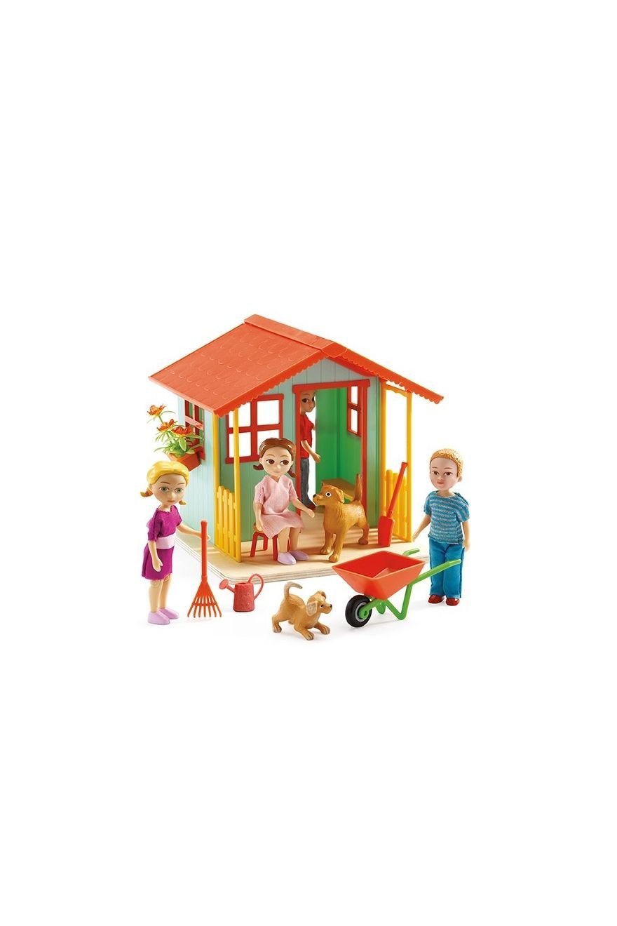 Poppenhuis - Tuinhuisje van Djeco | Kids Conceptstore Le Fanfare