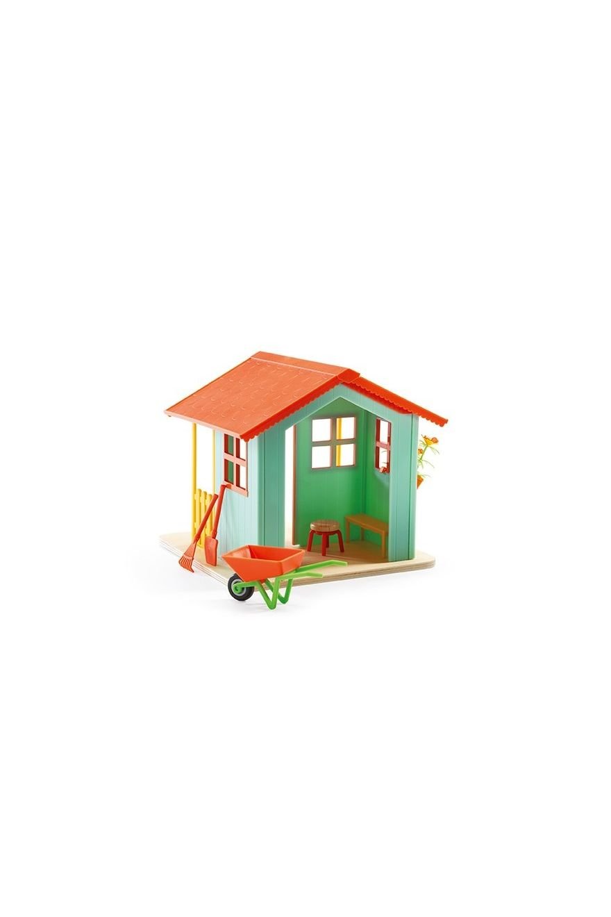 Poppenhuis - Tuinhuisje van Djeco | Kids Conceptstore Le Fanfare