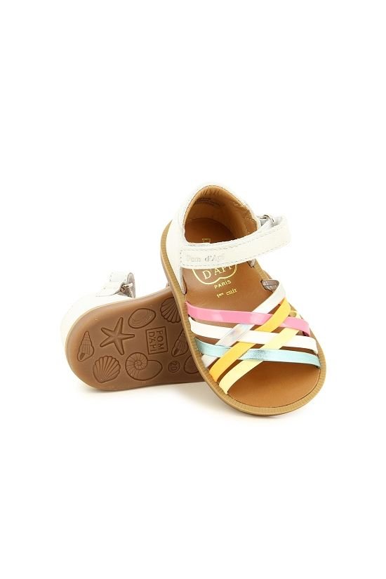 Poppy Lux - Silver/Multi Fresh van POM D'API | Kids Conceptstore Le Fanfare