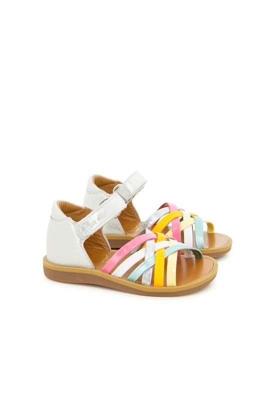 Poppy Lux - Silver/Multi Fresh van POM D'API | Kids Conceptstore Le Fanfare