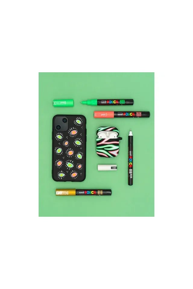 Posca marker - Set van 4 met conische punt - medium - Neon van Posca | Kids Conceptstore Le Fanfare