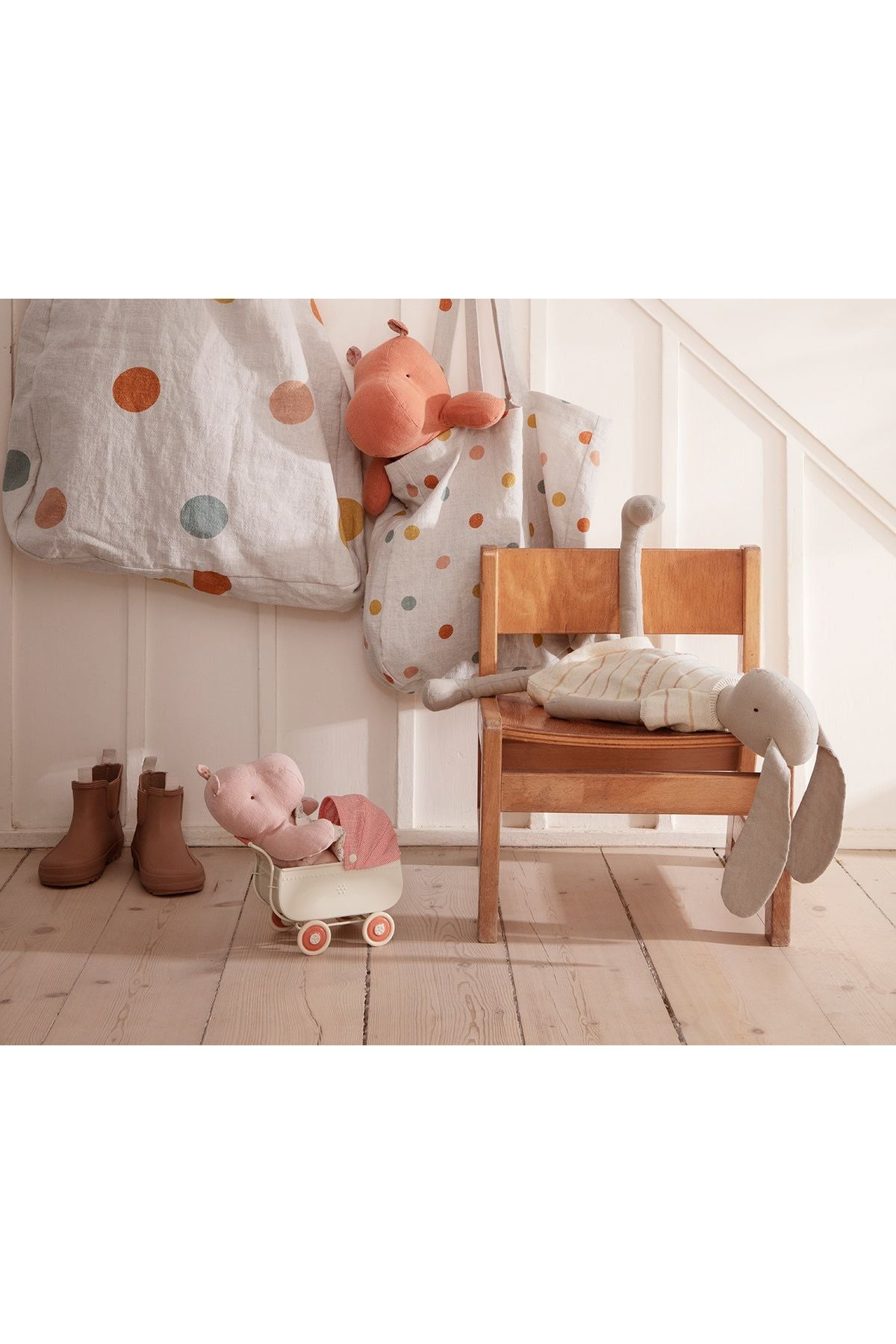 Pram. Micro - Coral van Maileg | Kids Conceptstore Le Fanfare