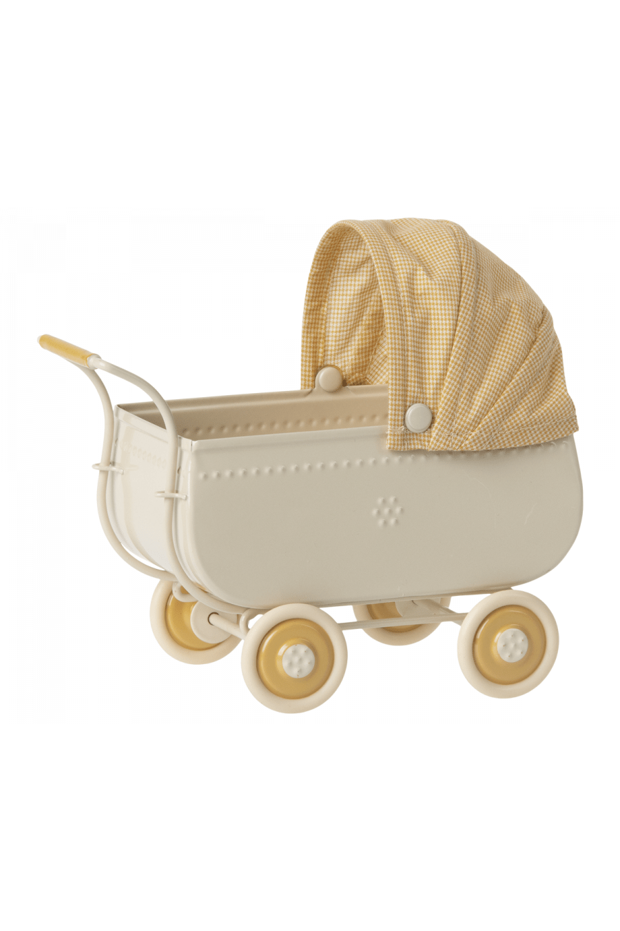 Pram, Micro - Yellow van Maileg | Kids Conceptstore Le Fanfare