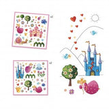 Stickerset Prinses