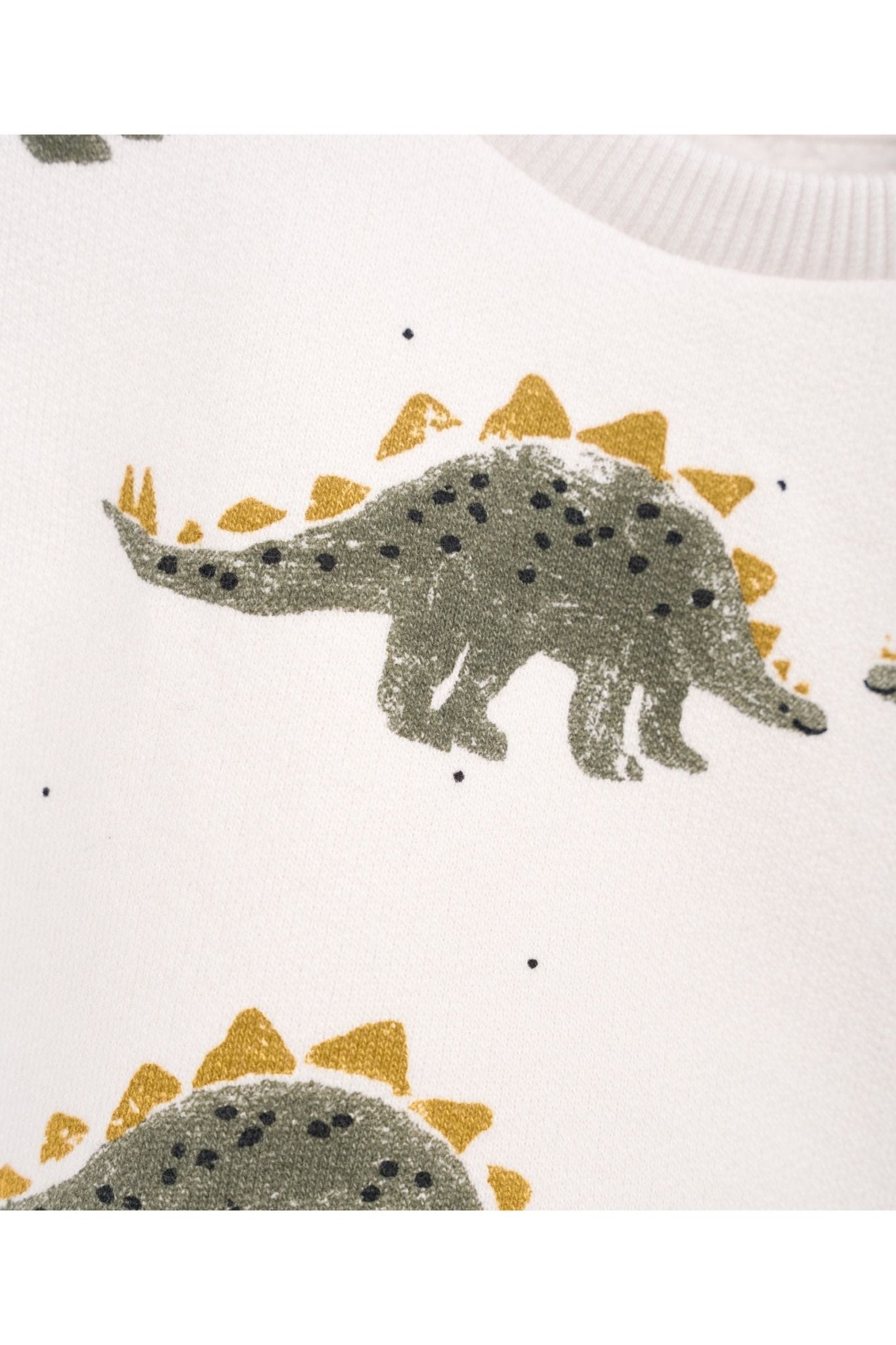 Printed fleece sweater - Dino van Play Up | Kids Conceptstore Le Fanfare
