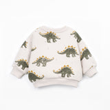Printed fleece sweater - Dino van Play Up | Kids Conceptstore Le Fanfare