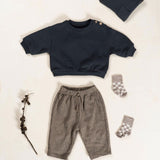 Printed fleece trousers - Ancestral van Play Up | Kids Conceptstore Le Fanfare