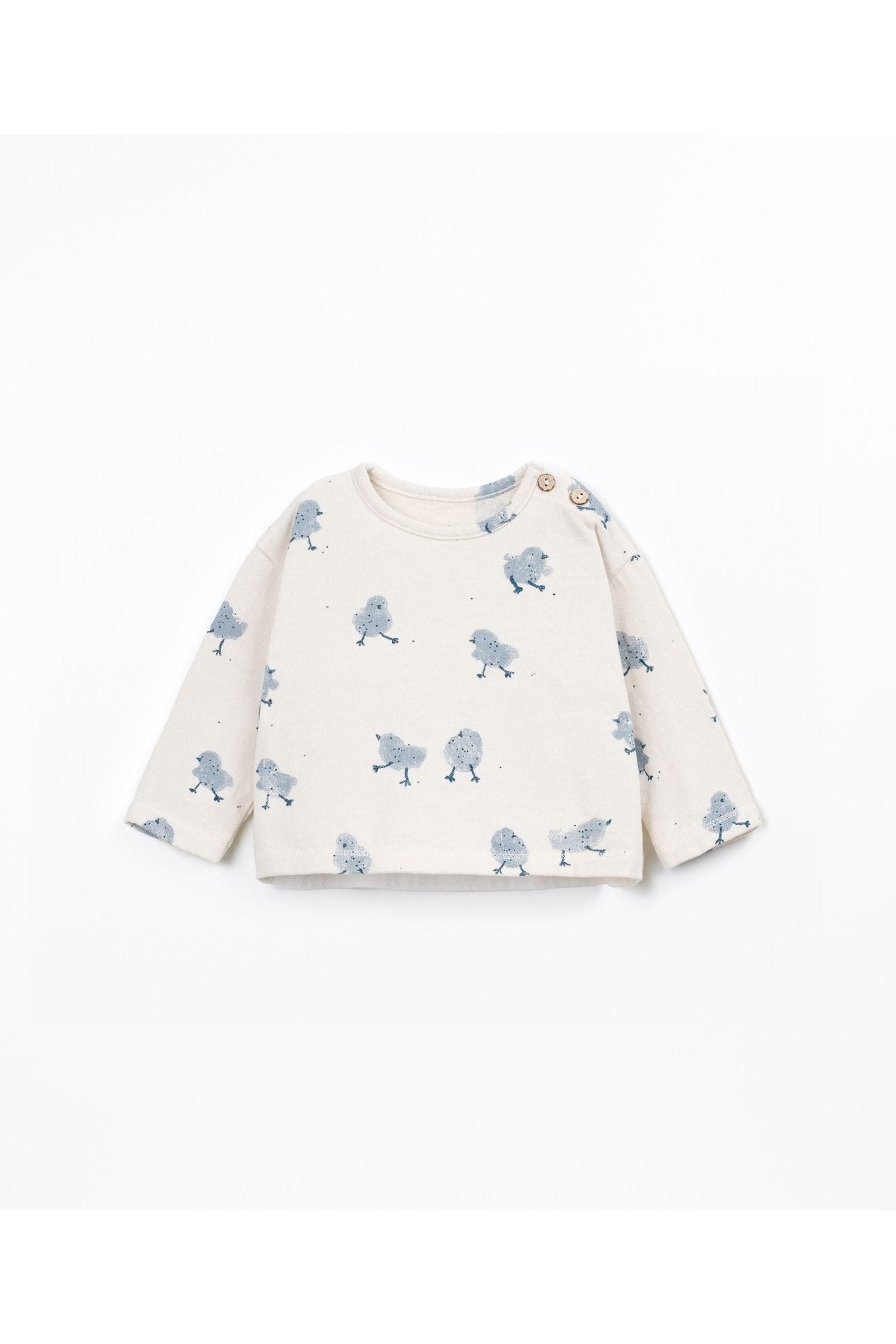 Printed jersey LS T-shirt - Chick detail van Play Up | Kids Conceptstore Le Fanfare