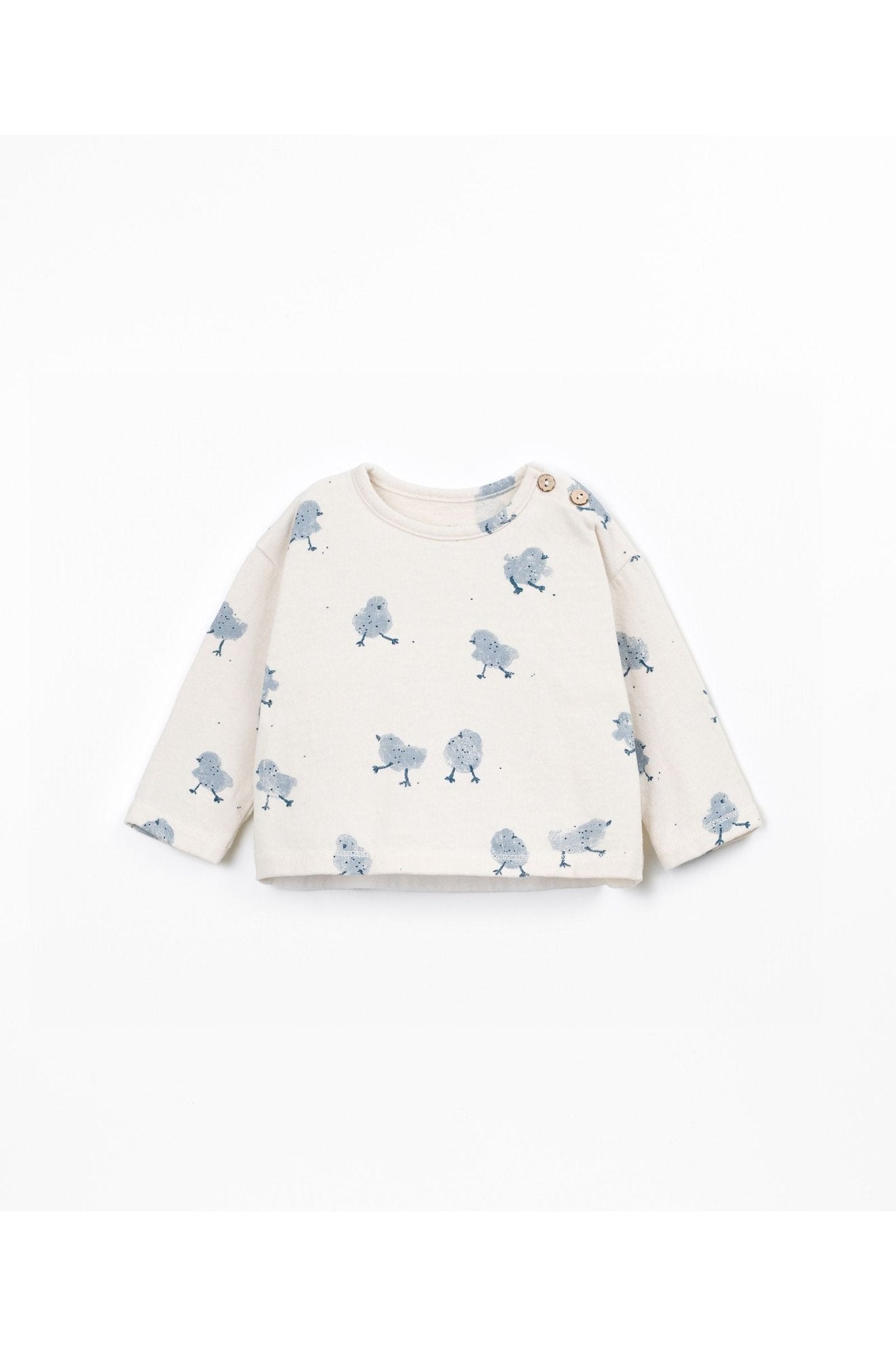 Printed jersey LS T-shirt - Chick detail van Play Up | Kids Conceptstore Le Fanfare