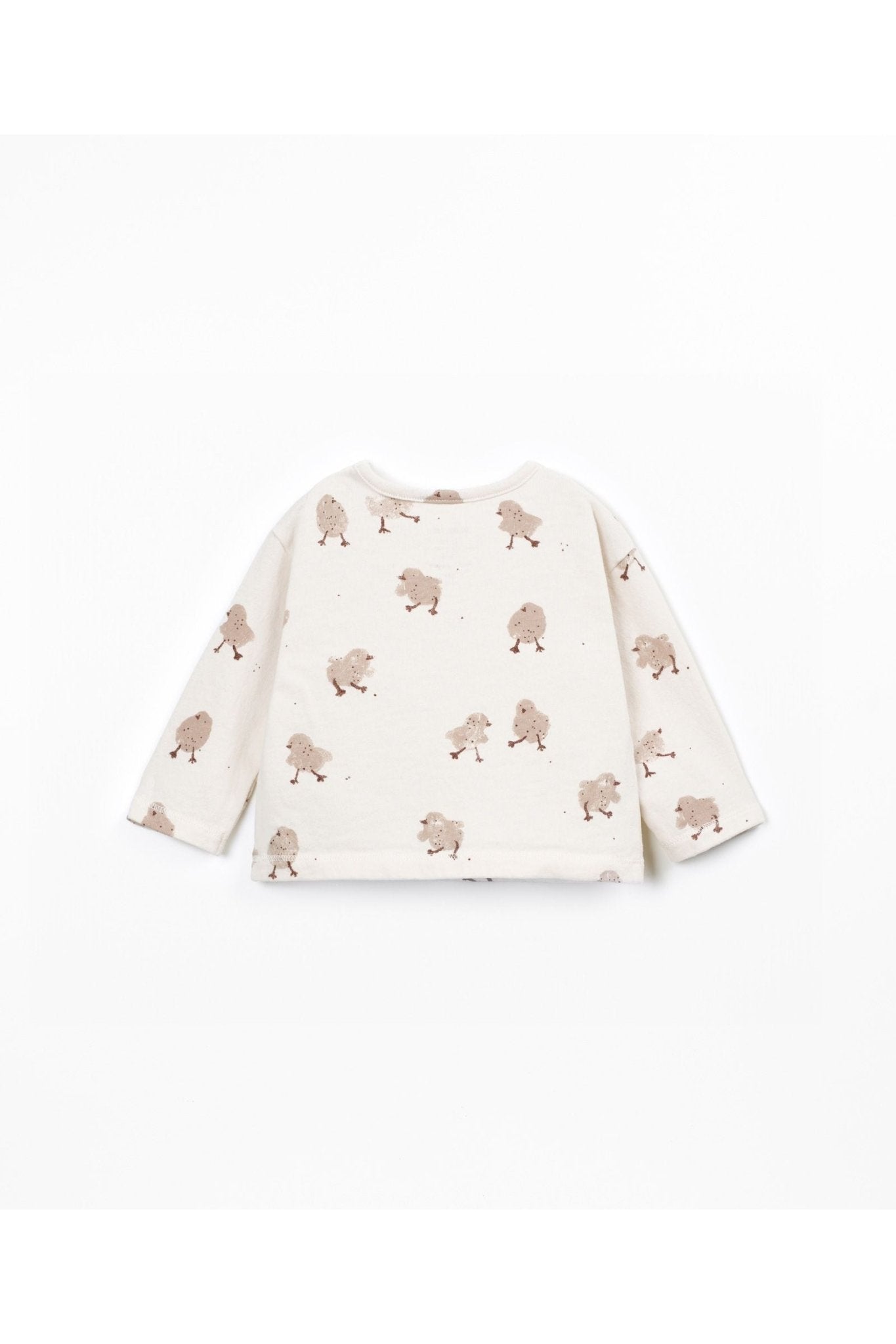 Printed jersey LS T-shirt - Chick skein van Play Up | Kids Conceptstore Le Fanfare