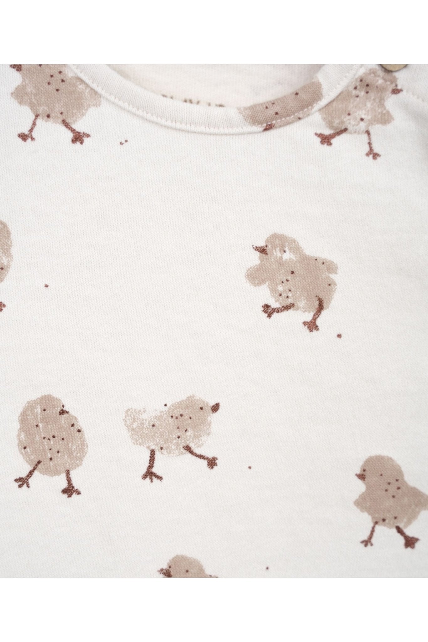 Printed jersey LS T-shirt - Chick skein van Play Up | Kids Conceptstore Le Fanfare
