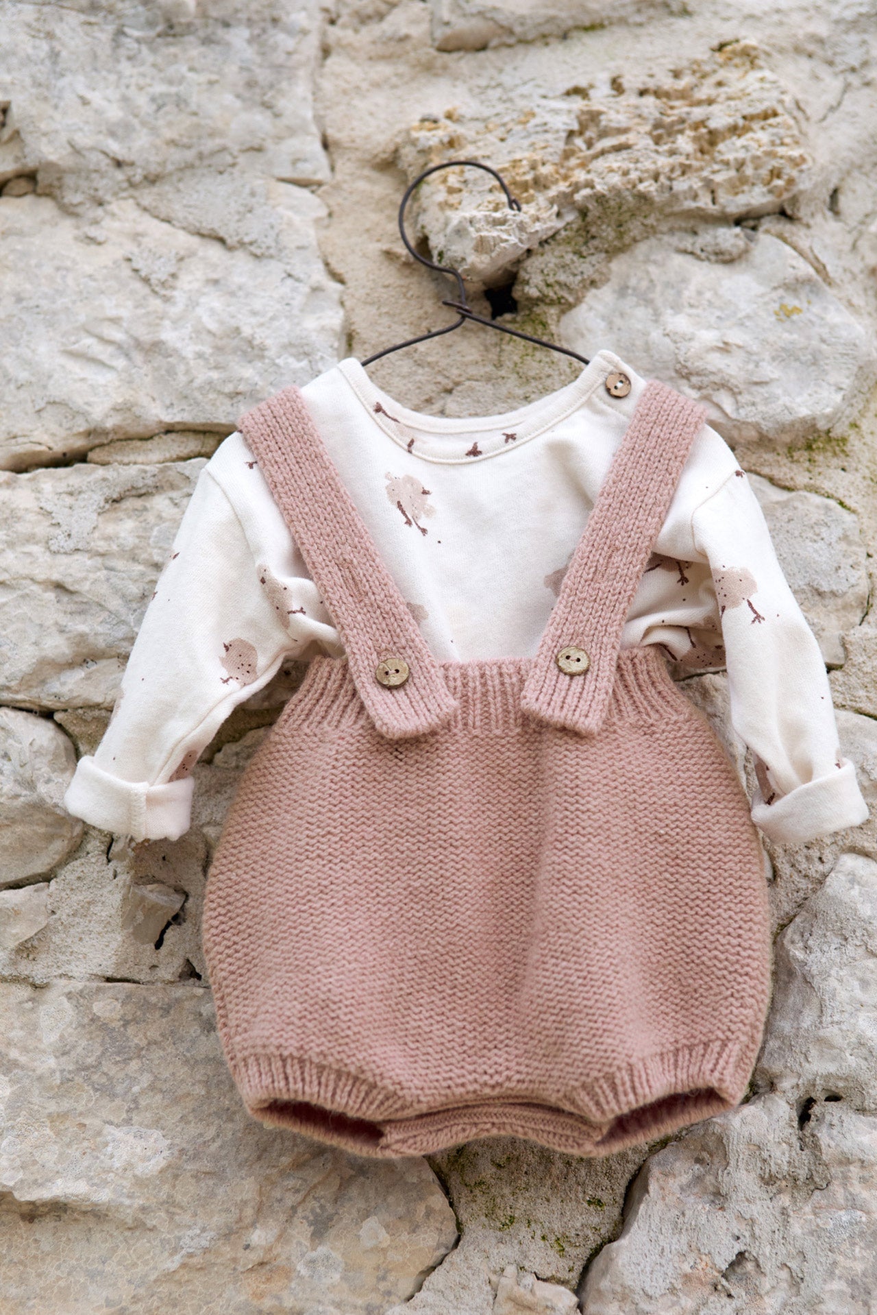 Printed jersey LS T-shirt - Chick skein van Play Up | Kids Conceptstore Le Fanfare