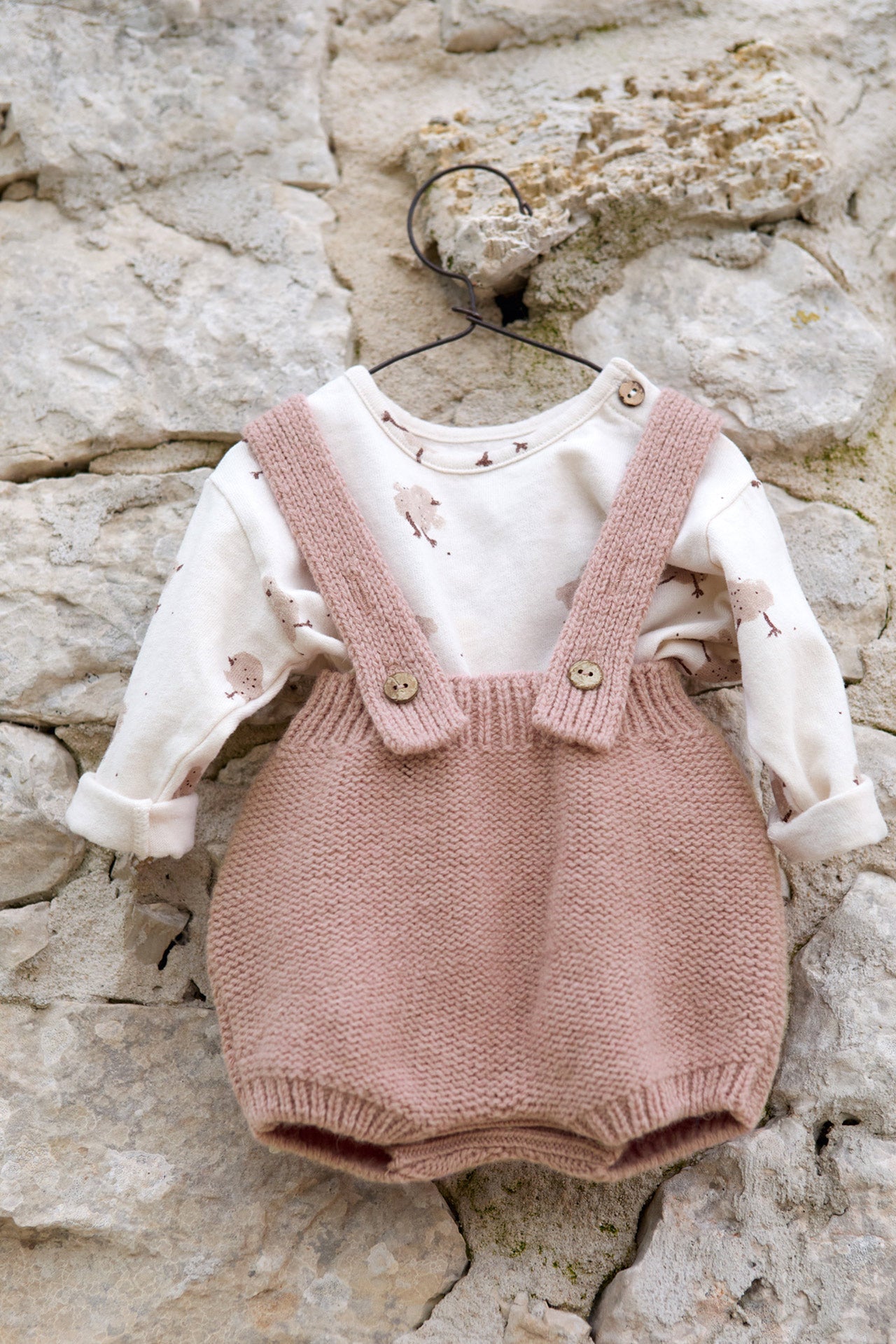Printed jersey LS T-shirt - Chick skein van Play Up | Kids Conceptstore Le Fanfare