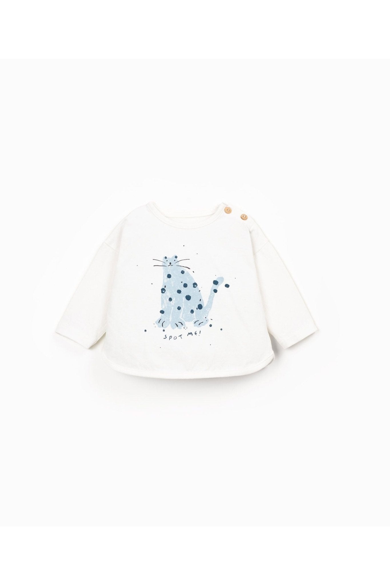 Printed jersey LS T-shirt - Scale van Play Up | Kids Conceptstore Le Fanfare