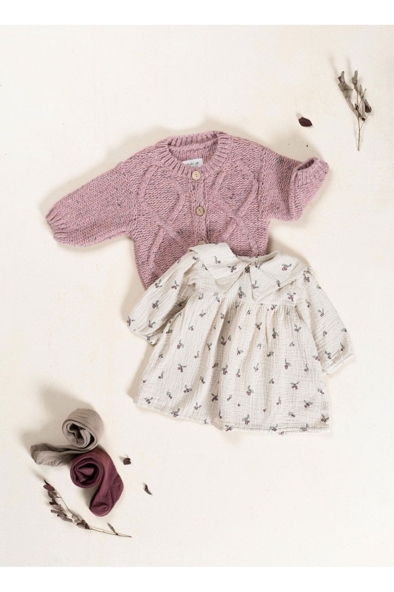 Printed woven dress - Tones van Play Up | Kids Conceptstore Le Fanfare