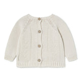 Priya cardigan - cream van Li&me | Kids Conceptstore Le Fanfare