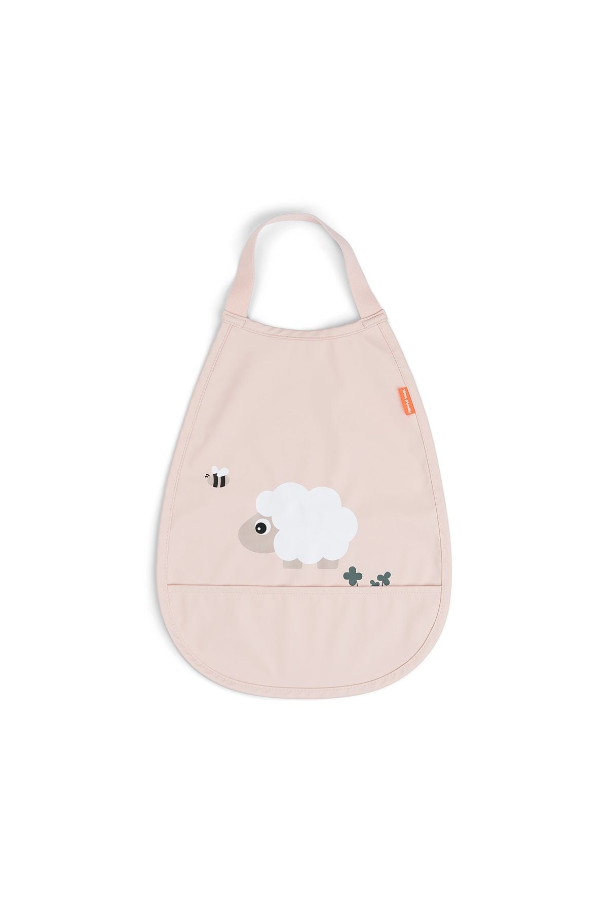Pull-over bib | Tiny farm - Powder van Done by Deer | Kids Conceptstore Le Fanfare