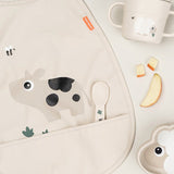 Pull-over bib | Tiny farm - Sand van Done by Deer | Kids Conceptstore Le Fanfare
