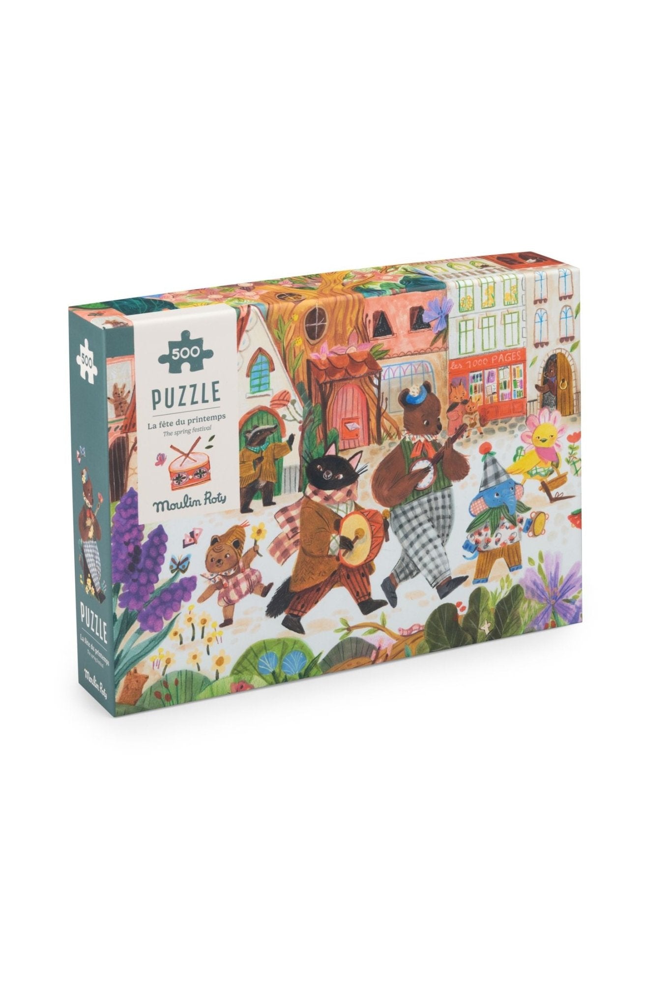 Puzzel (500 st) - Les Minouchkas van Moulin Roty | Kids Conceptstore Le Fanfare