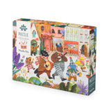 Puzzel (500 st) - Les Minouchkas van Moulin Roty | Kids Conceptstore Le Fanfare