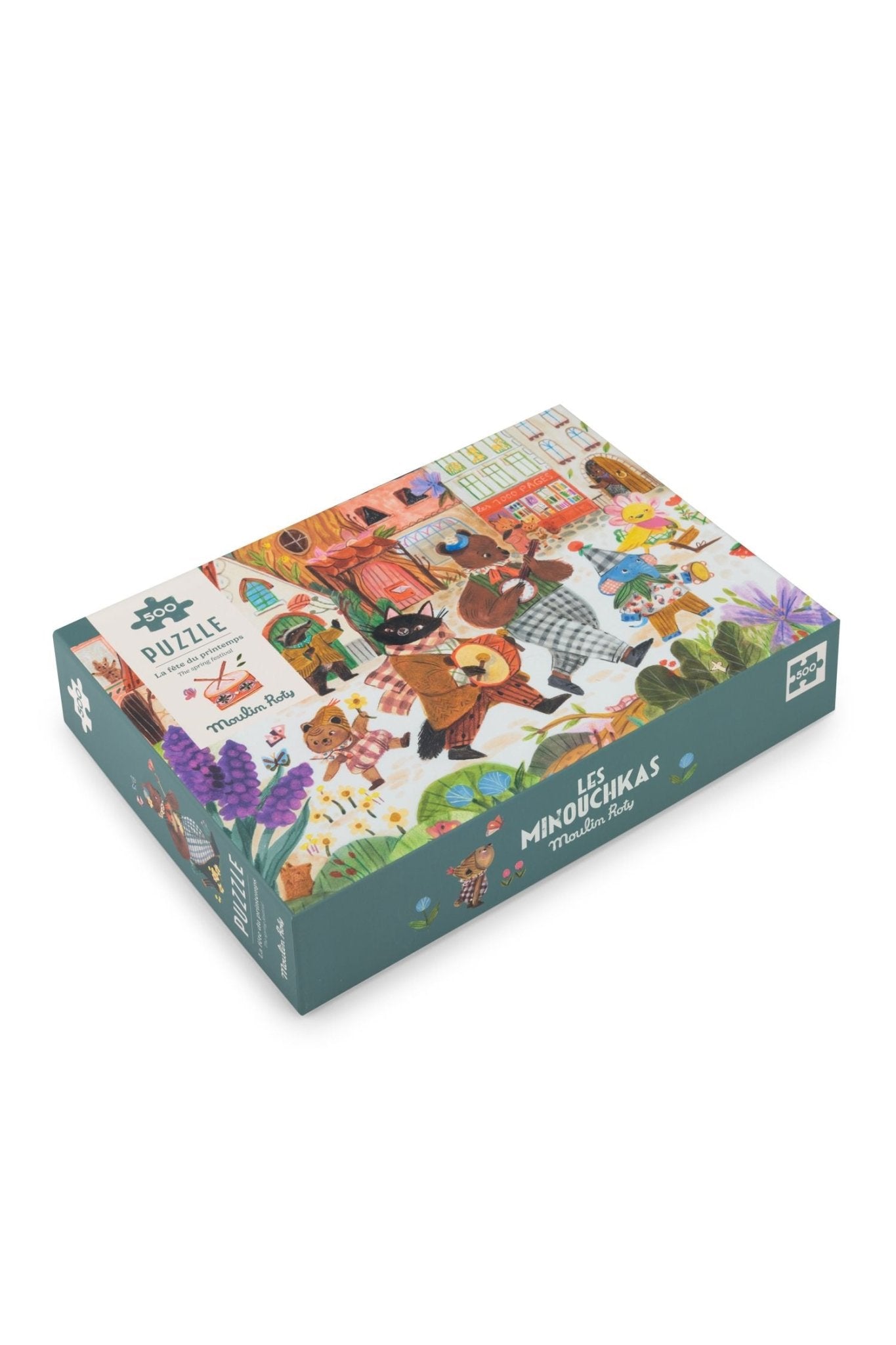 Puzzel (500 st) - Les Minouchkas van Moulin Roty | Kids Conceptstore Le Fanfare