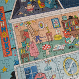Puzzel Bij de Schmouks (500 st) - Les Schmouks van Moulin Roty | Kids Conceptstore Le Fanfare