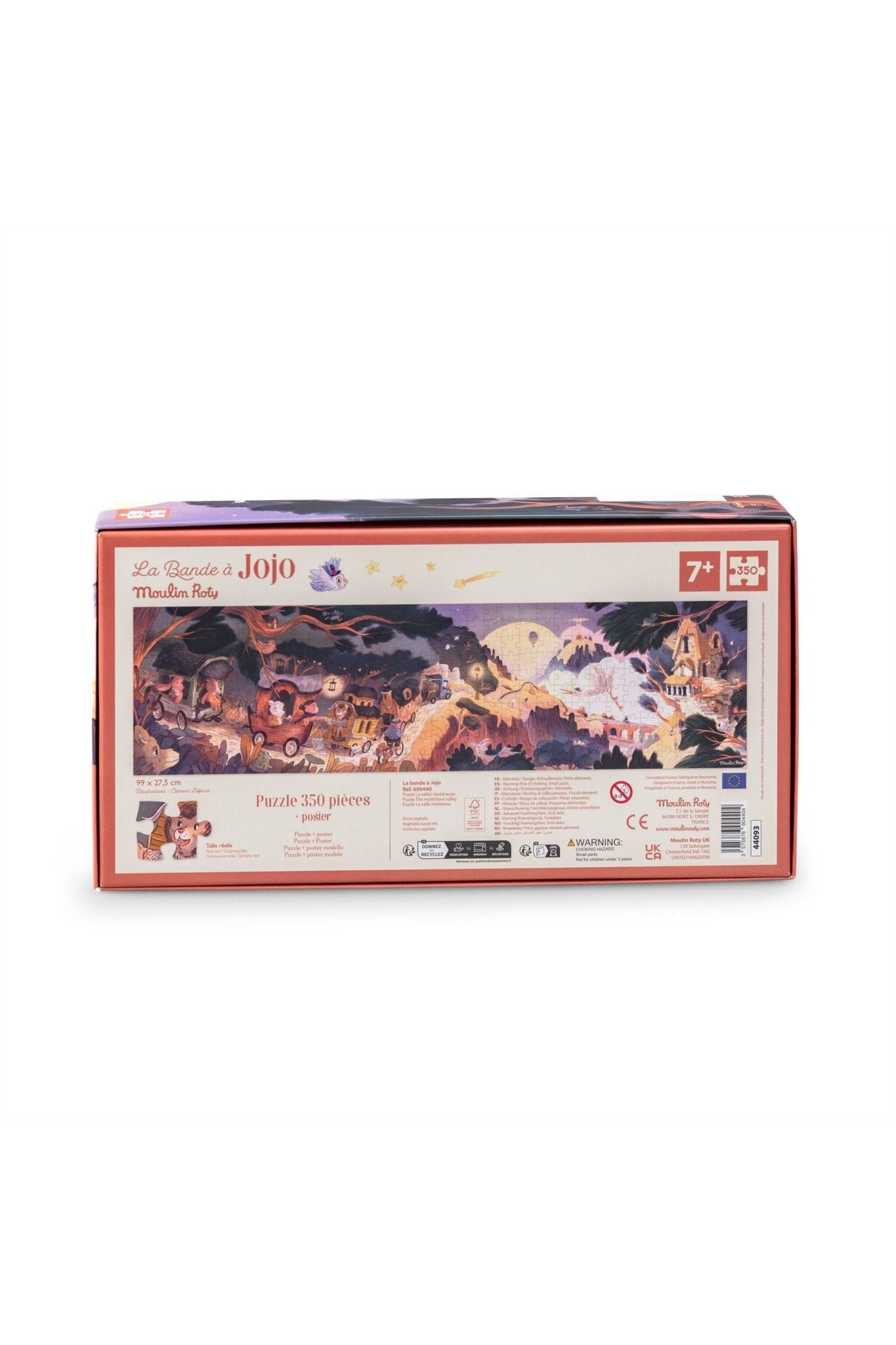 Puzzel De mysterieuze vallei (350 st) - La bande à Jojo van Moulin Roty | Kids Conceptstore Le Fanfare