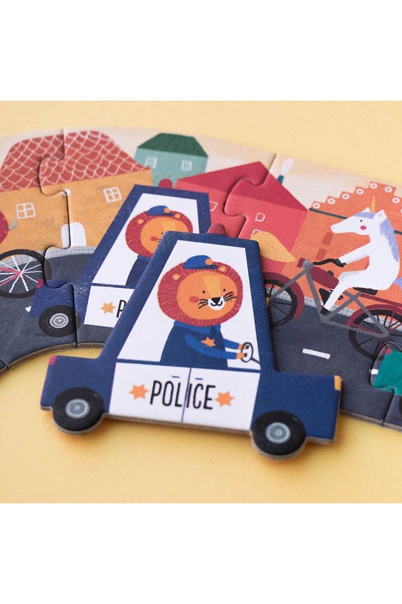Puzzle - Beep beep! van Londji | Kids Conceptstore Le Fanfare