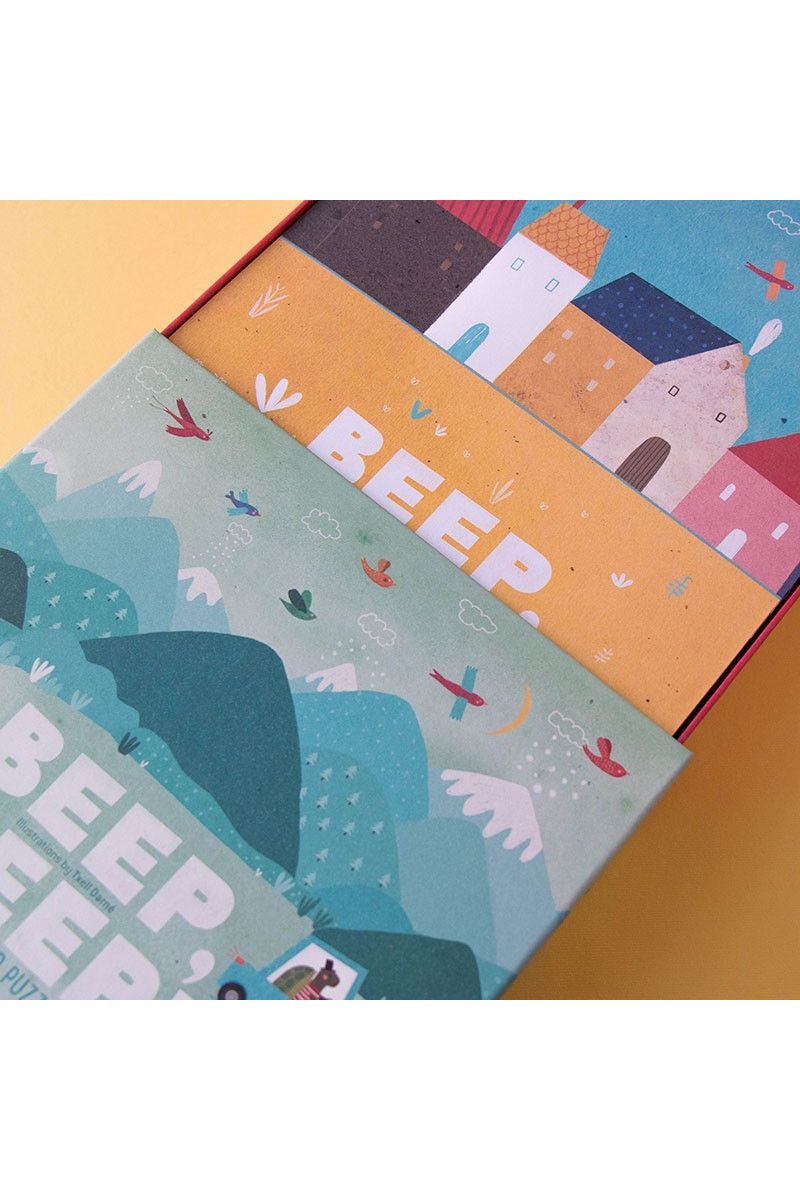 Puzzle - Beep beep! van Londji | Kids Conceptstore Le Fanfare