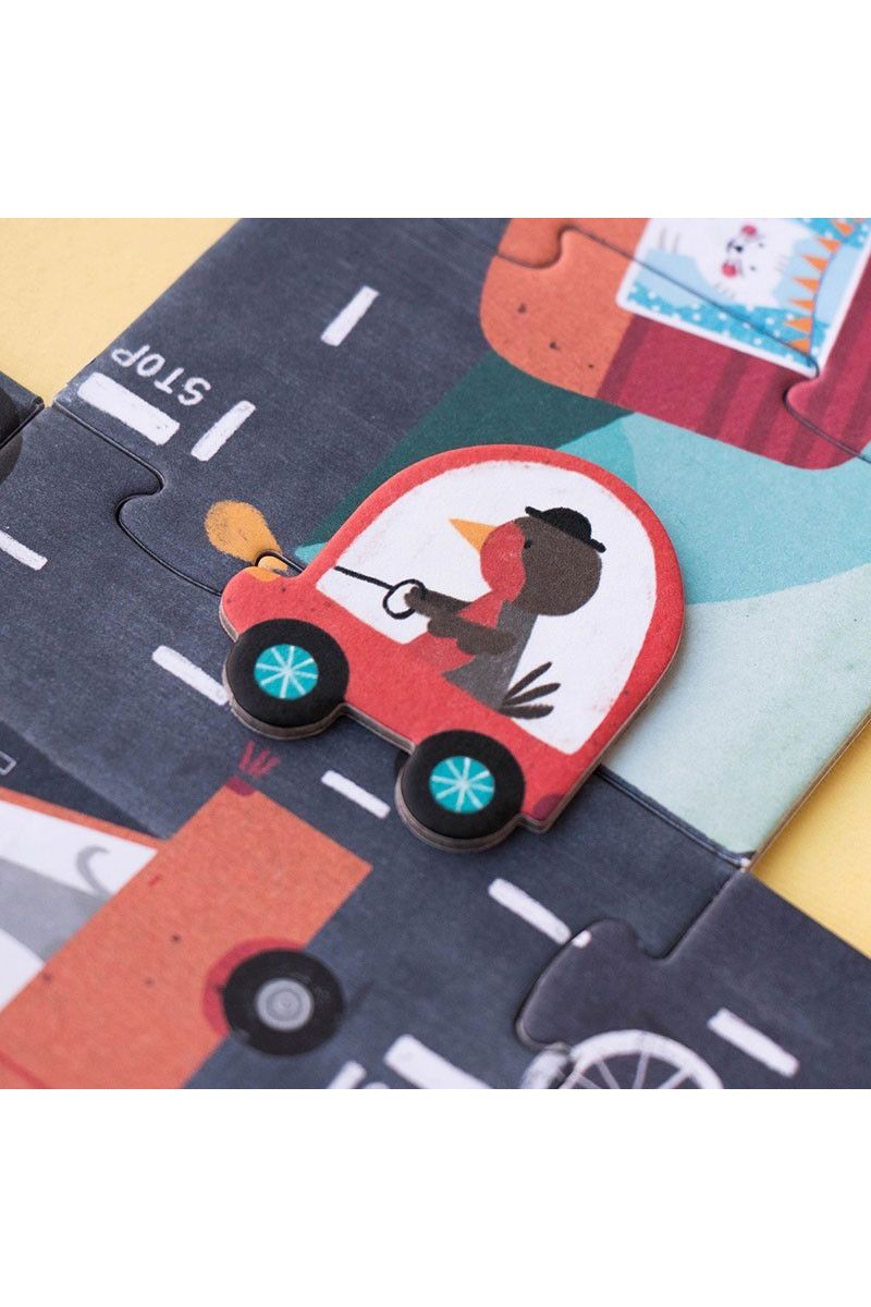 Puzzle - Beep beep! van Londji | Kids Conceptstore Le Fanfare