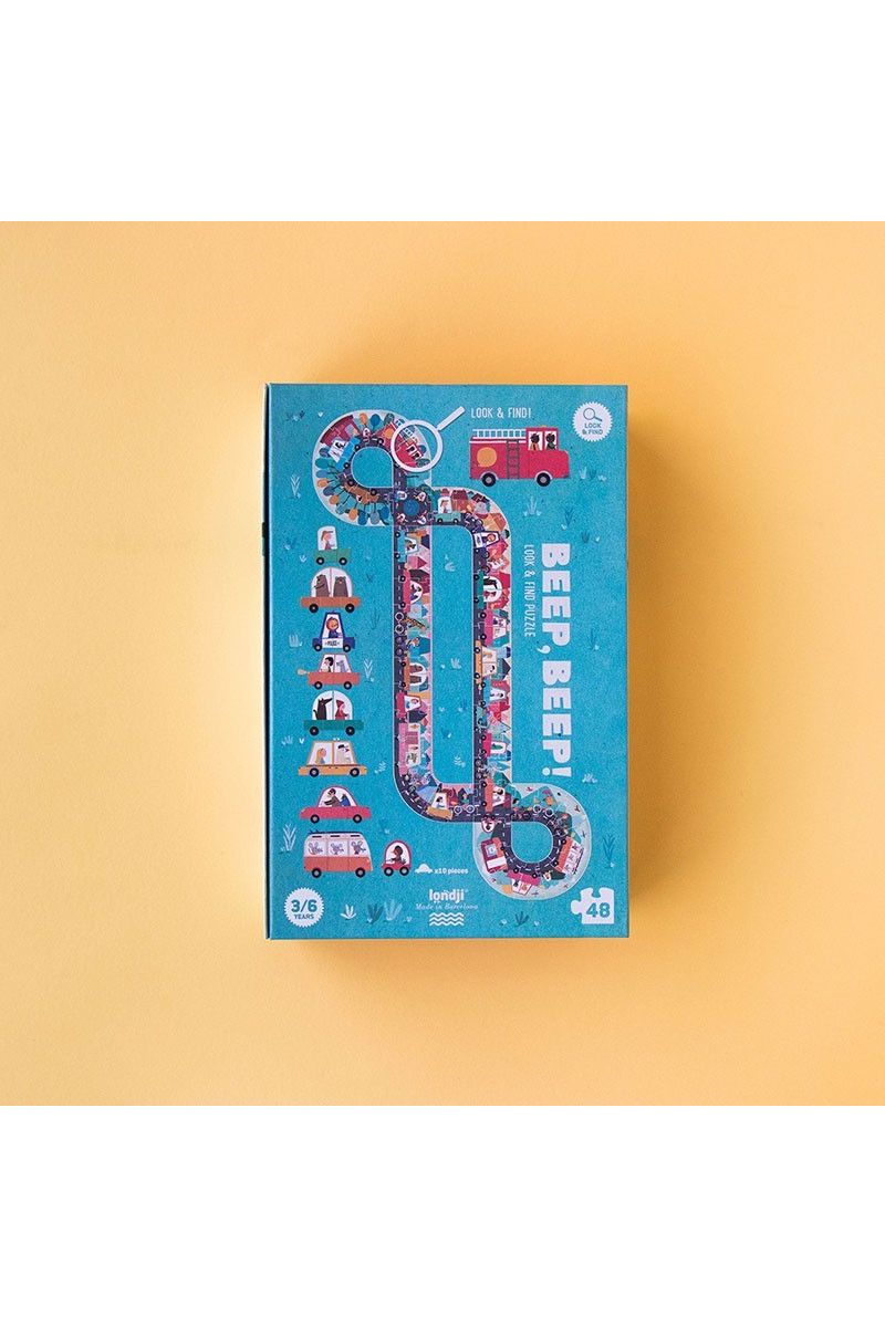 Puzzle - Beep beep! van Londji | Kids Conceptstore Le Fanfare