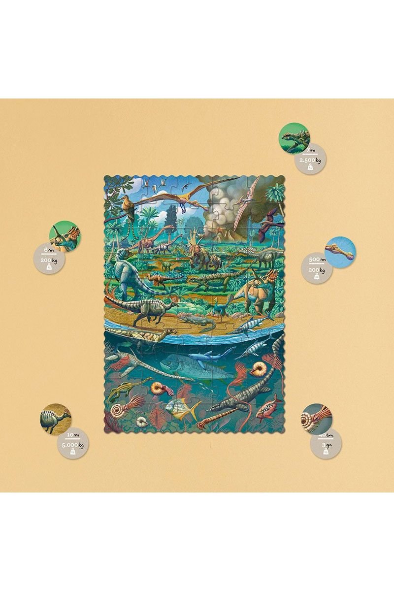 Puzzle - Dinosaurs Tiny van Londji | Kids Conceptstore Le Fanfare