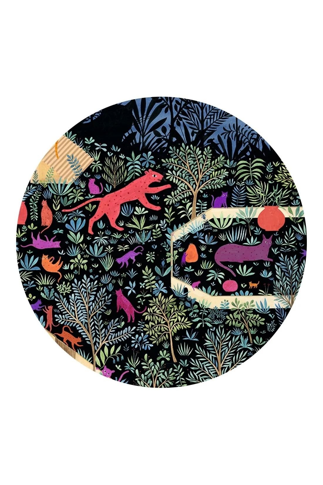 Puzzle gallery - The kingdom of cats van Djeco | Kids Conceptstore Le Fanfare
