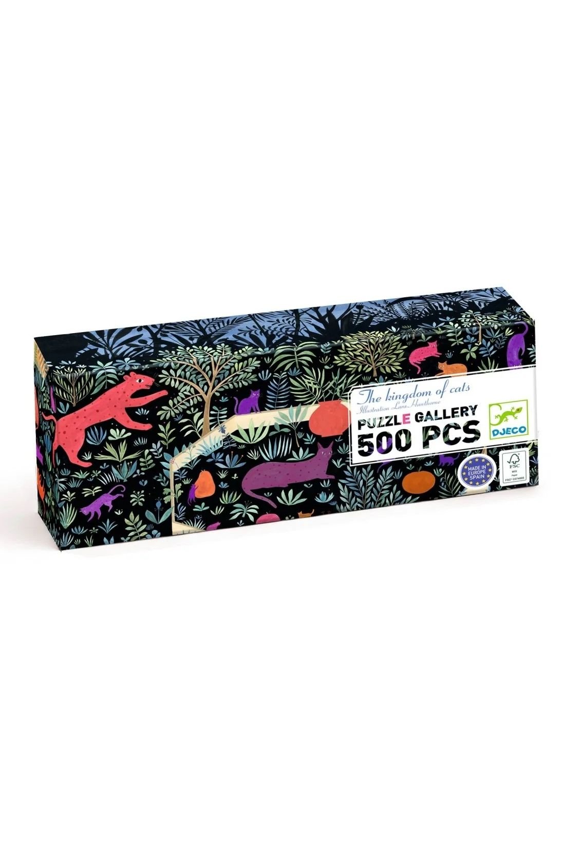 Puzzle gallery - The kingdom of cats van Djeco | Kids Conceptstore Le Fanfare
