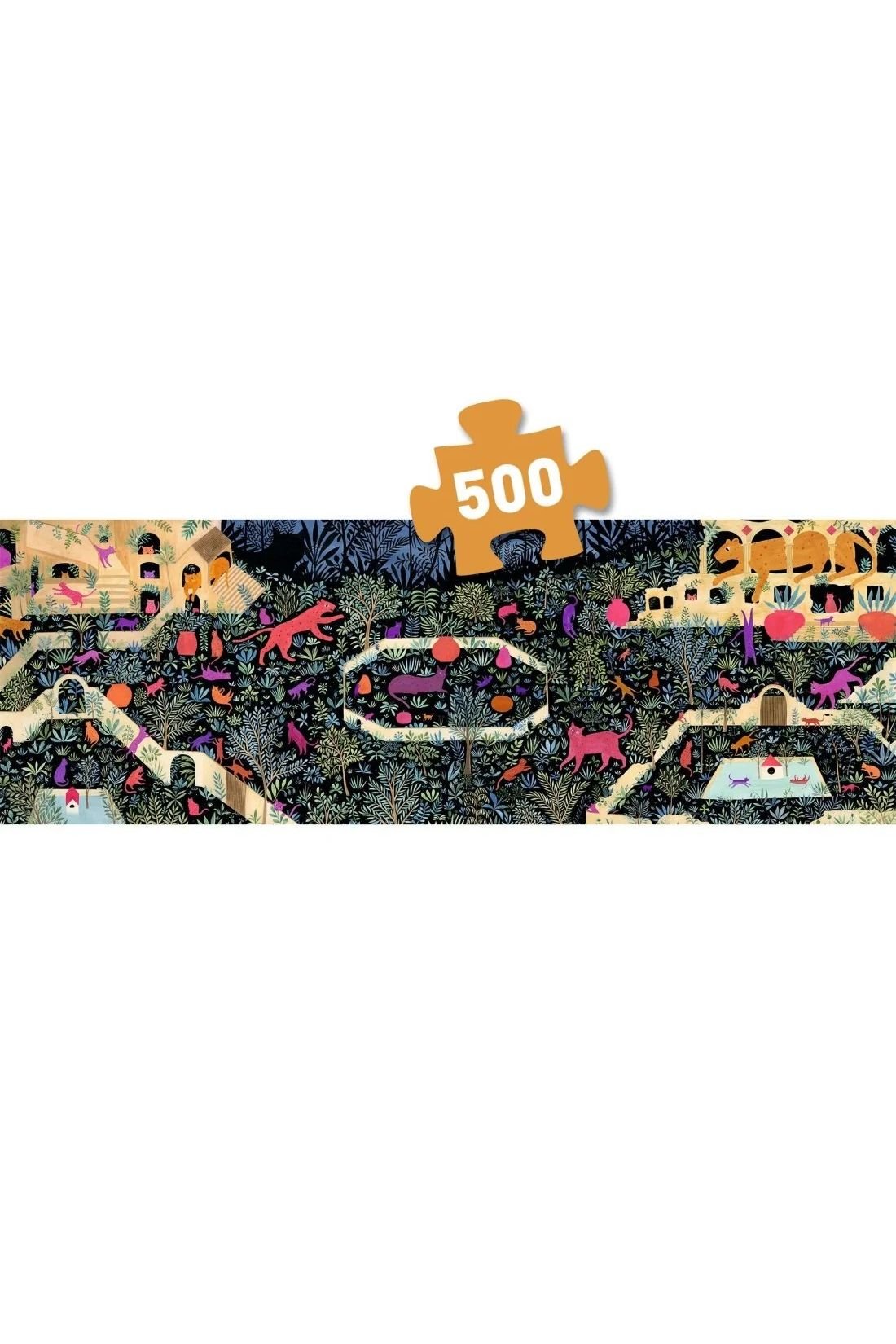 Puzzle gallery - The kingdom of cats van Djeco | Kids Conceptstore Le Fanfare