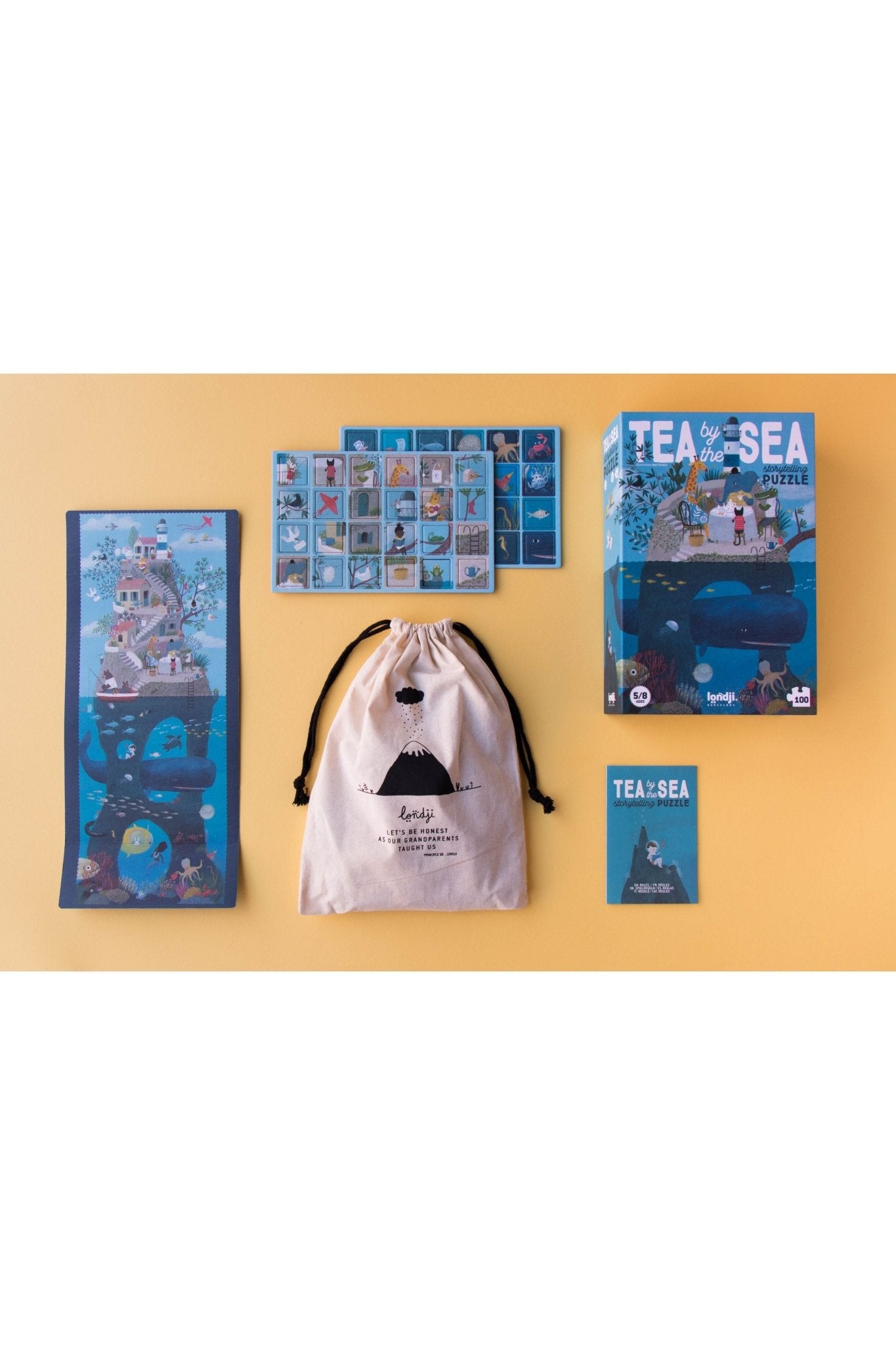 Puzzle - Tea by the sea van Londji | Kids Conceptstore Le Fanfare